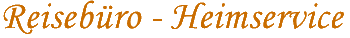 Reisebro - Heimservice